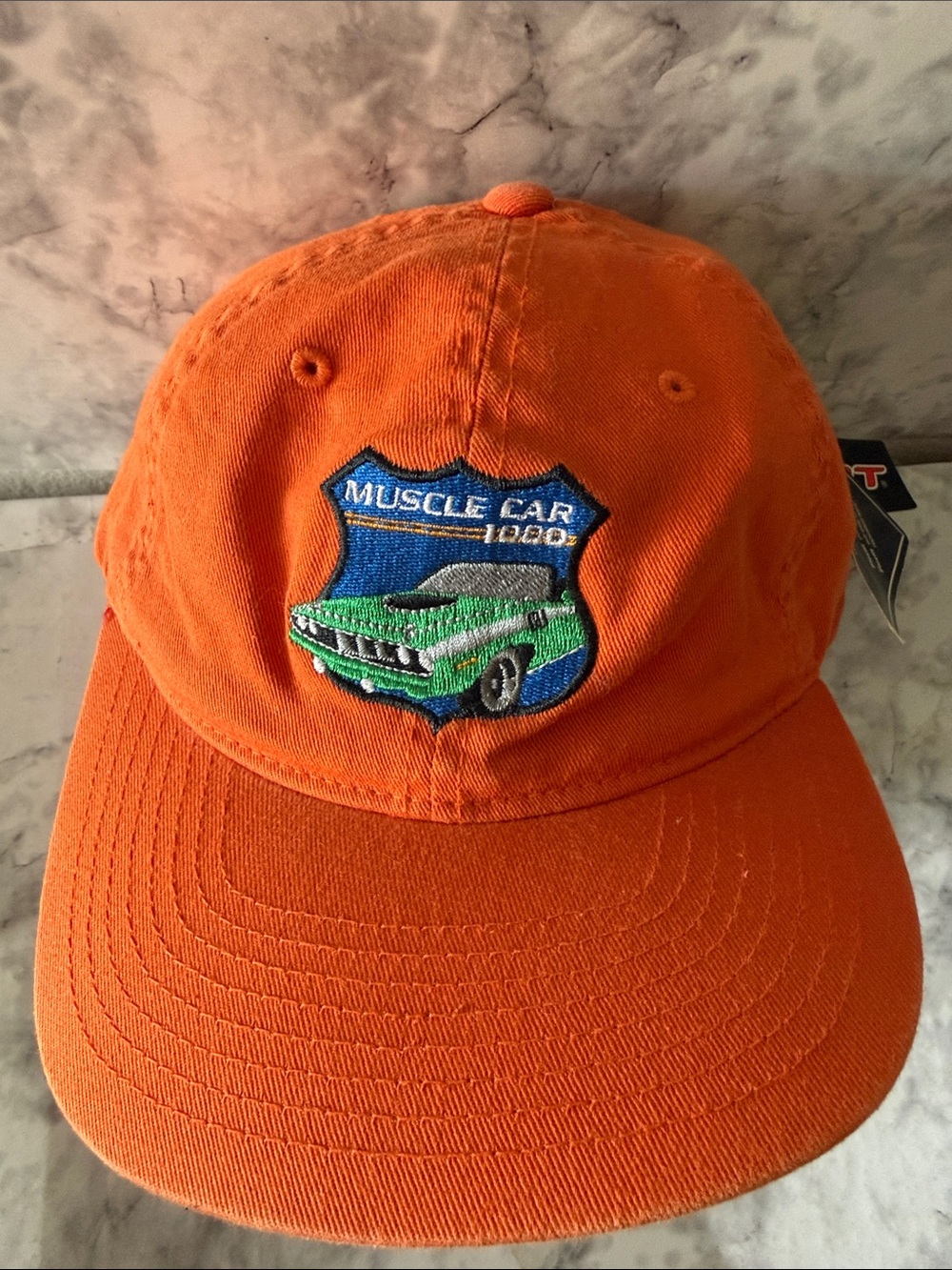 Muscle Car 1000 Orange Baseball Cap